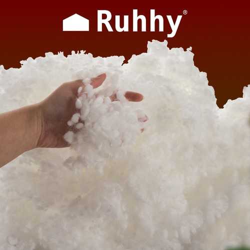 Ruhhy Dirbtinio sniego pūkas, birus, kalėdinėms dekoracijoms, 1kg