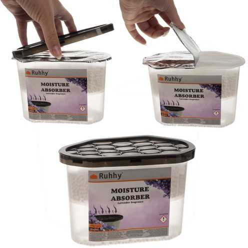 Drėkintuvas Lavender moisture absorber - 2x500ml Ruhhy 22137