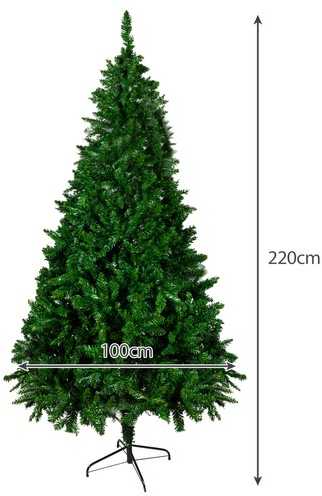 Dirbtinė kalėdinė eglutė 220cm su stovu Ruhhy