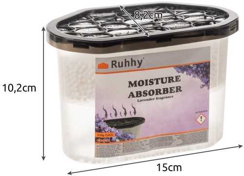 Drėkintuvas Lavender moisture absorber - 2x500ml Ruhhy 22137