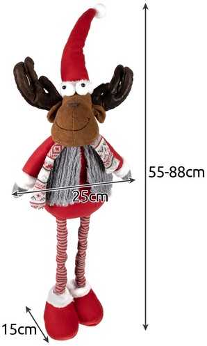 Kalėdinis elnias – teleskopinis 88cm Ruhhy 22101