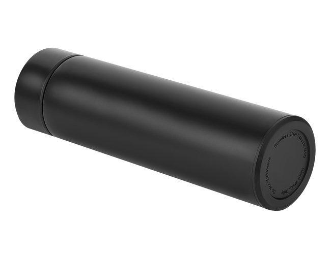 Blackmoon Termosas nerūdijančio plieno išmanusis termo puodelis su LCD ekranu, juodas 500ml