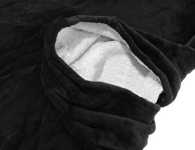 Ruhhy XXL sweatshirt - juodas blanket