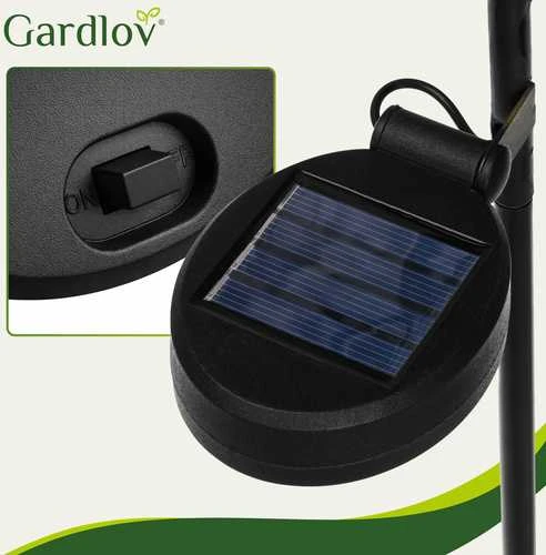 Gardlov 25281 peacock solar lamp