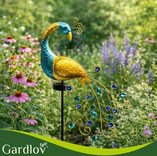 Gardlov 25281 peacock solar lamp
