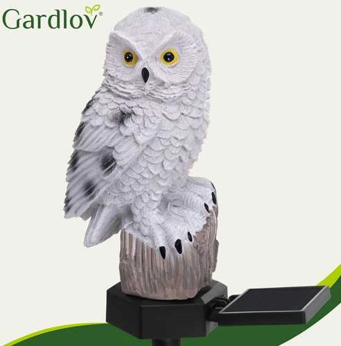 Solar garden lamp - owl Gardlov 23847