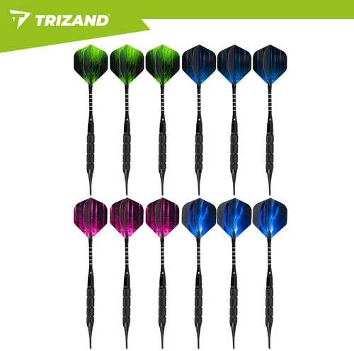 Smiginio rinkinys 12vnt + priedai Trizand 21629