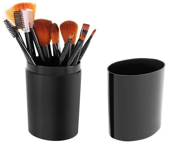 Soulima Makeup brushes 12 pcs juodas - set
