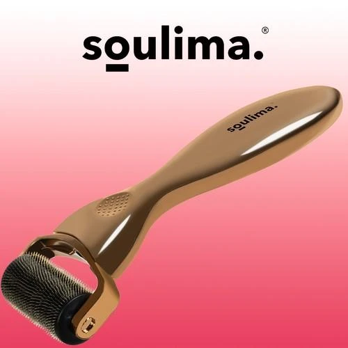 Soulima Adatų mezoterapijai Derma Roller 3in1