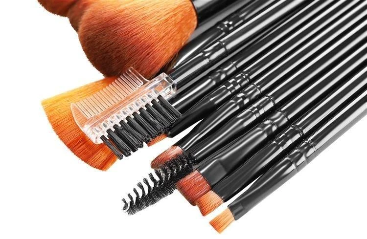 Soulima Makeup brushes 12 pcs juodas - set
