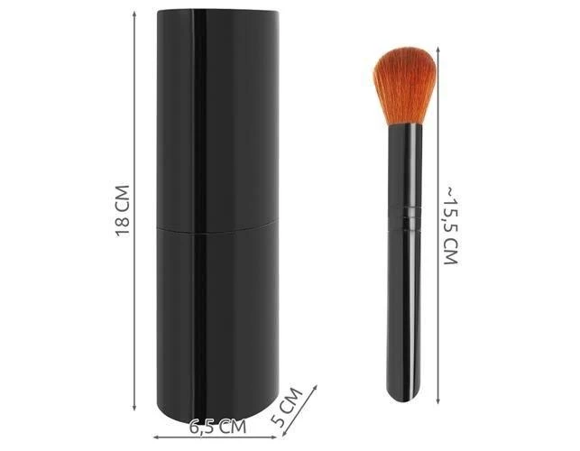 Soulima Makeup brushes 12 pcs juodas - set
