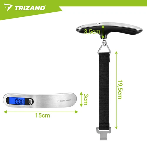 Svarstyklės bagażowa 50kg Trizand