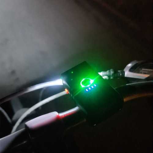 Trizand 4T6 USB dviračio žibintas + galinis žibintas 23677