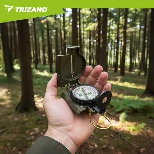 Trizand ISO TRADE Kompasas KM5717 Su Rotaciniu Limbu