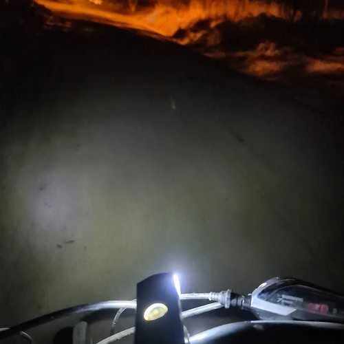 Trizand USB LED dviračio žibintas + galinis žibintas 23679