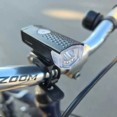 Trizand USB LED dviračio žibintas + galinis žibintas 23679