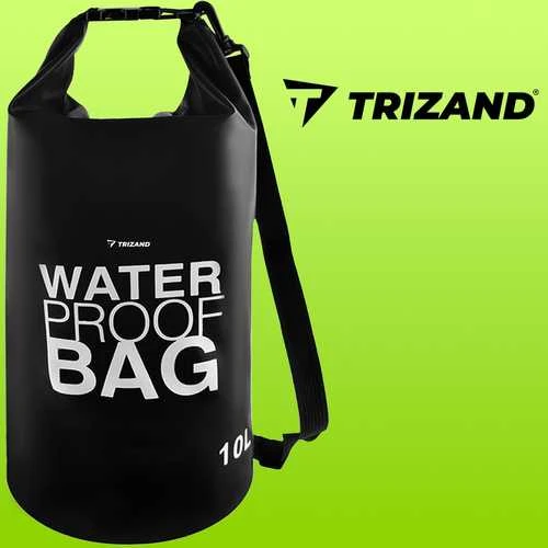 Trizand 10l juodas vandeniui atsparus maišelis