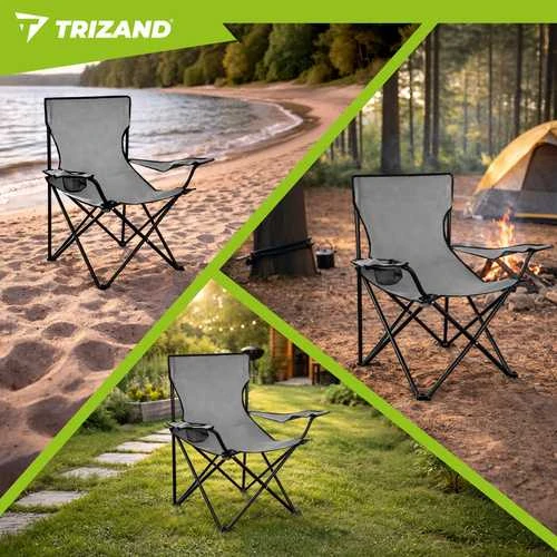 Trizand Sulankstoma turistinė kėdė