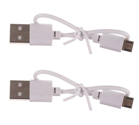 Trizand 4T6 USB dviračio žibintas + galinis žibintas