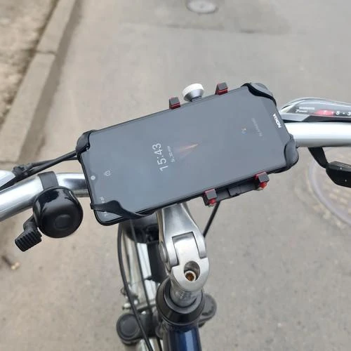Trizand Dviračio telefono laikiklis su elastiniu U18313