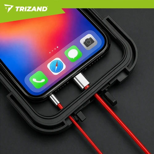 „Trizand“ vandeniui atsparus dviračio telefono laikiklis