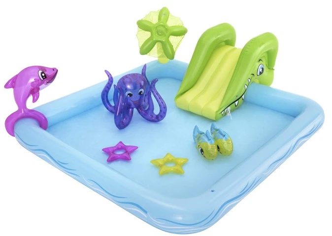 BESTWAY baseinas Fantastiškas akvariumas 239cm x 206cm x 86cm, 53052B