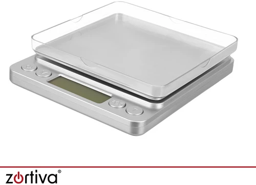 Virtuvinės svarstyklės 500x0,01g Zortiva