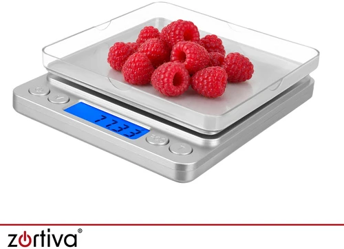 Virtuvinės svarstyklės 500x0,01g Zortiva