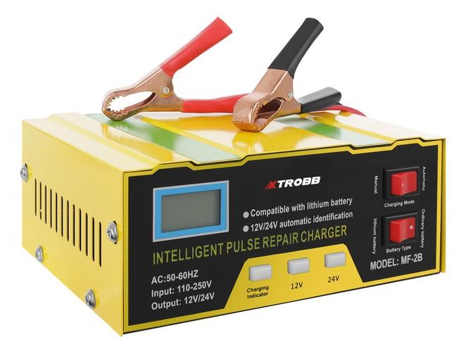 Akumuliatorius Iso Trade Xtrobb 12V/24V akumuliatoriaus įkroviklis