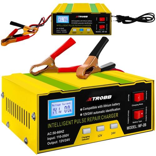 Akumuliatorius Iso Trade Xtrobb 12V/24V akumuliatoriaus įkroviklis