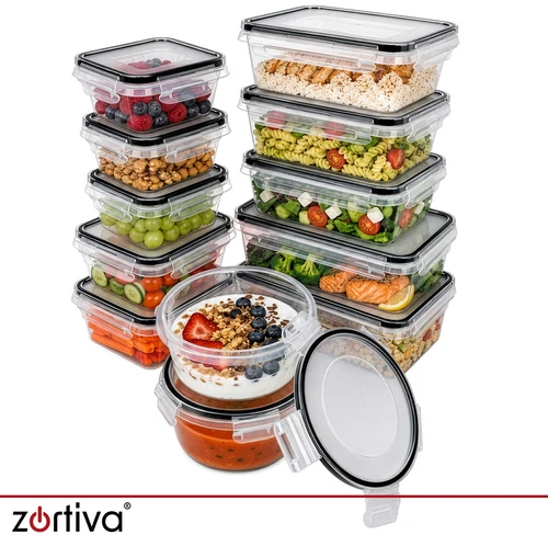 „Zortiva“ maisto konteinerių rinkinys – 12 vnt.