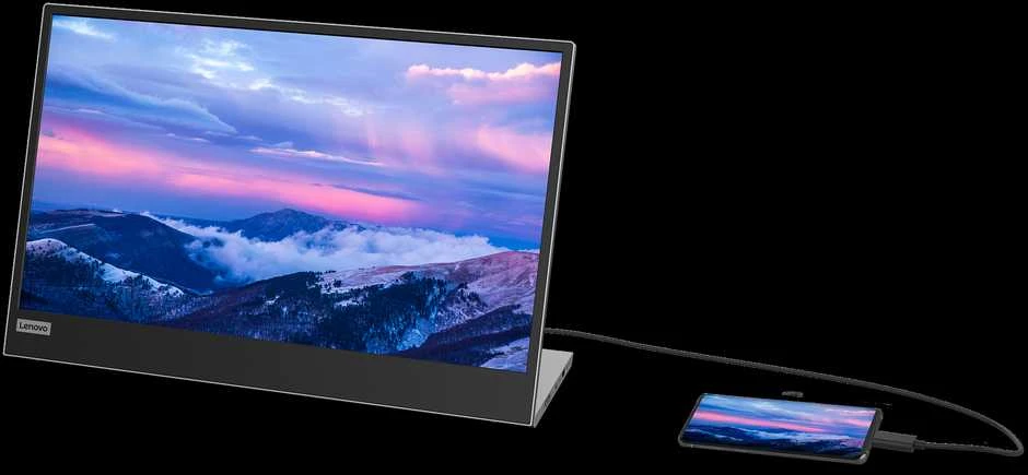 Monitorius LENOVO L15 15,6" FHD WLED (1920X1080) IPS PANEL / 250NITS / 60HZ / 6MS / USB-C 3.2 (3 METŲ GARANTIJA)