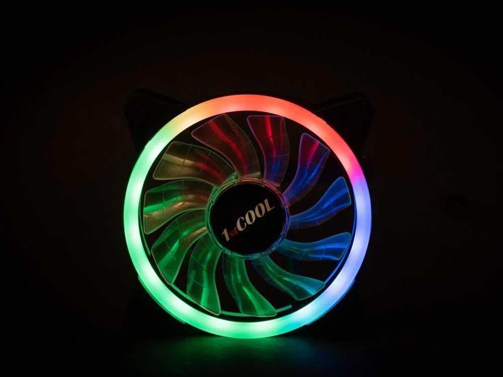 1stCOOL AURA EVO ventiliatorius su LED žiedu
