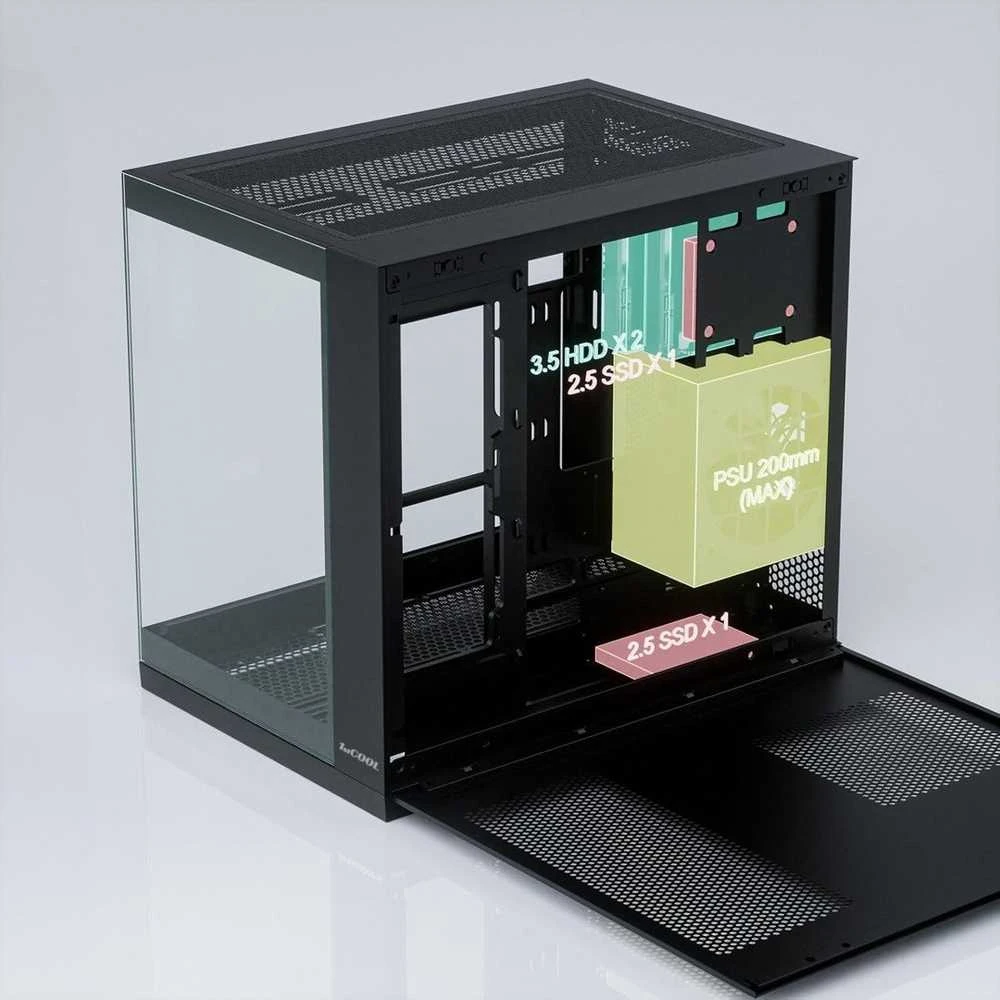 1st Cool dėklas 1stCOOL DREAMER Juodas (CT-DREAMER-AU-USB3-CA)
