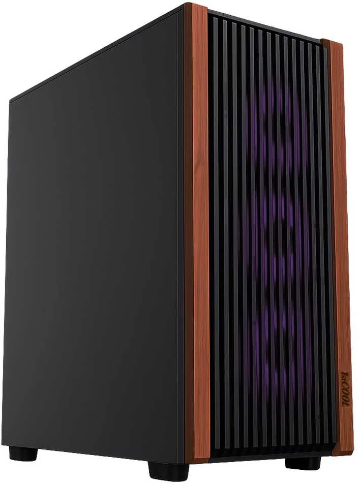 1St Cool „1stCOOL G6 Noble“ korpusas, vidutinio dydžio bokštas, ATX, AU, 3x 120 mm ventiliatoriai, juodas
