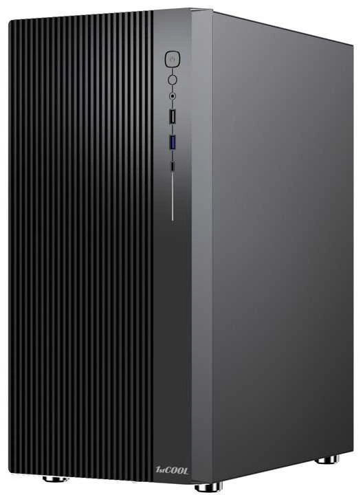 1st Cool Obudowa 1stCOOL 1stCOOL dėklas GAMER 4, vidurinis bokštas, AU, USB 3.0, USB-C, 2x120 mm, permatomas šonas, be maitinimo šaltinio, juodas