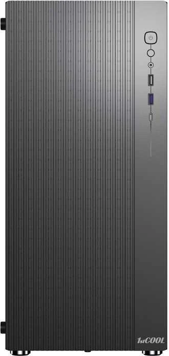 1st Cool Obudowa 1stCOOL 1stCOOL dėklas GAMER 4, vidurinis bokštas, AU, USB 3.0, USB-C, 2x120 mm, permatomas šonas, be maitinimo šaltinio, juodas