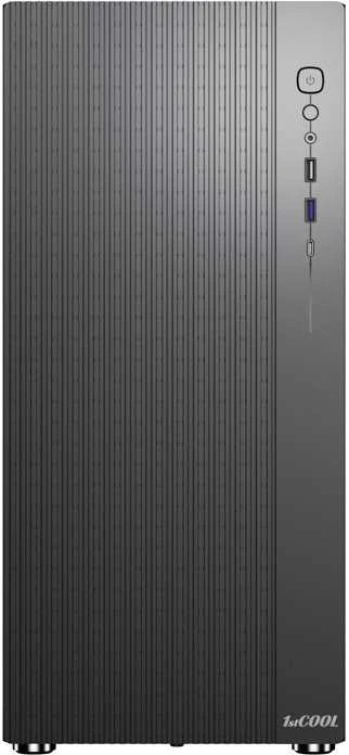 1St Cool Obudowa 1stCOOL 1stCOOL dėklas GAMER 4, Mid Tower, AU, USB 3.0, USB-C, 2x120mm, be maitinimo, juodas
