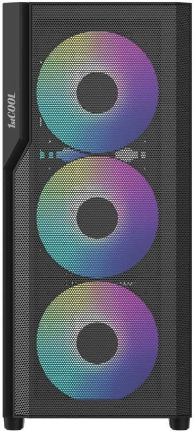 1st Cool 1stCOOL GAMER 5 Juodas dėklas (ML-GAMER5-AU-USB3-ARGB)