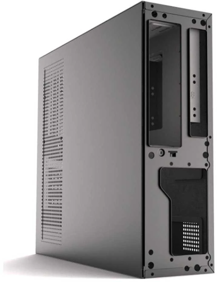 1St Cool 1stCOOL COMPACT 2 korpusas, Micro Tower, AU, USB 3.0, USB-C, CR, 1x 60 mm ventiliatorius, juodas
