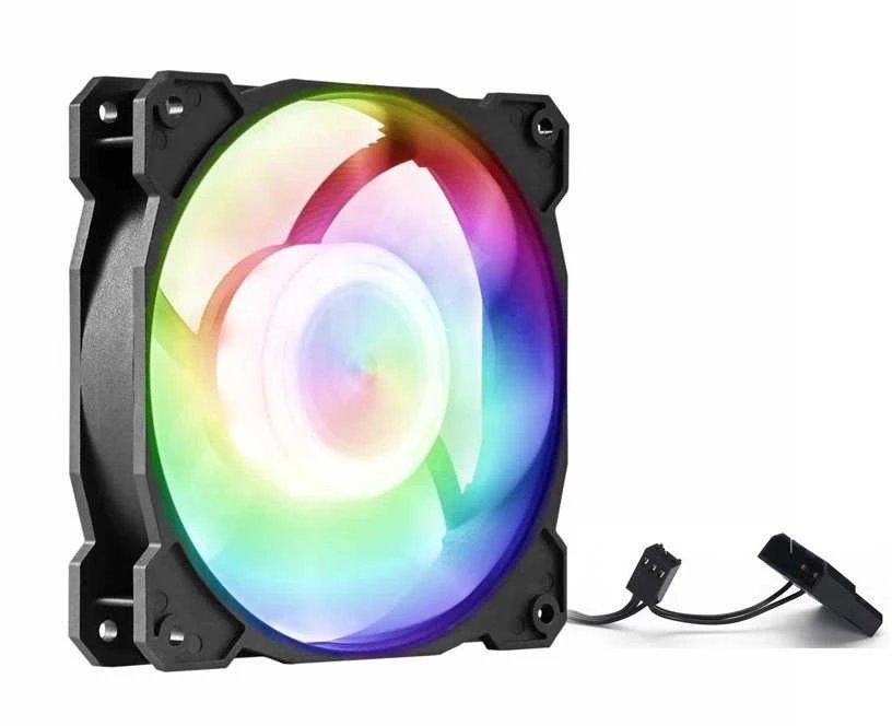 1St Cool 12cm korpuso ventiliatorius su RGB apšvietimu