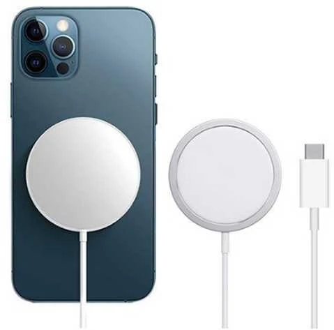 1st Cool 1stCOOL 1stCOOL belaidis QI įkroviklis 15 W, nešiojamas, magnetinis, suderinamas su MagSafe, baltas