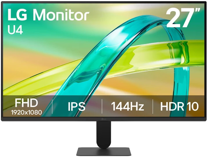 Monitorius LG 27U411B-B, 68.6 cm (27"), 1920 x 1080 pikselių, Full HD, LCD, 5 ms, Juodas