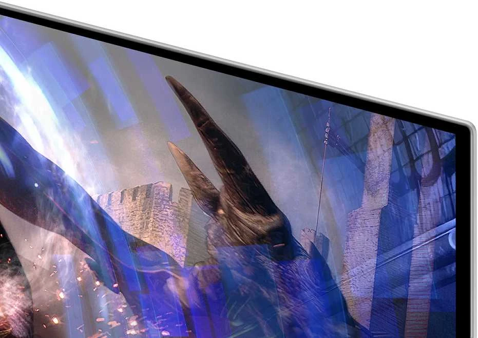 Monitorius - Samsung G60SD 27" Quad HD OLED Sidabrinis