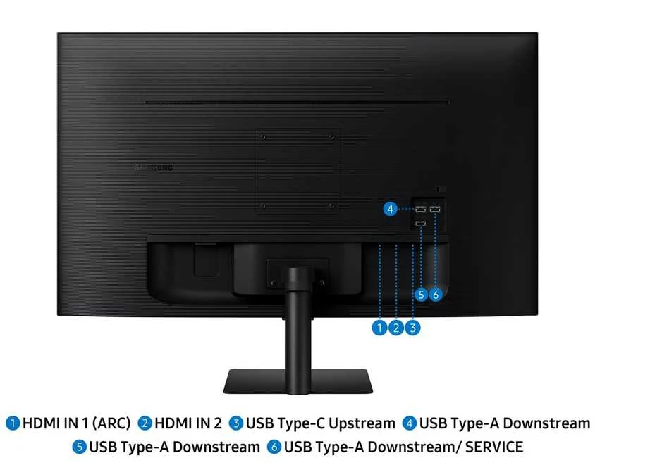 Monitorius Samsung LS32FM702UUXDU - 60Hz | VA | UHD | 4ms(GTG)