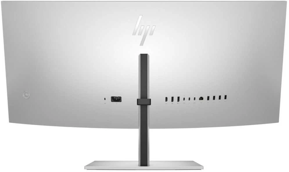 HP 738pu serijos 7 Pro lenktas TB4 įkrovimo monitorius - 37.5" 3840x1600 WQHD+ 400 nitų 60Hz AG, lenktas, IPS Juodas HDR 400, USB-C (100W/65W/15W)/HDMI/ DP Daisy-Chain, 5x USB-A, garsiakalbiai, RJ-45 LAN, reguliuojamo aukščio / pakreipimo / pasukimo, 3 metai (Z38c)