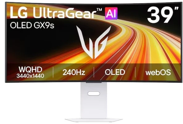 39" LG 39GX90SA-W Curved Monitorius