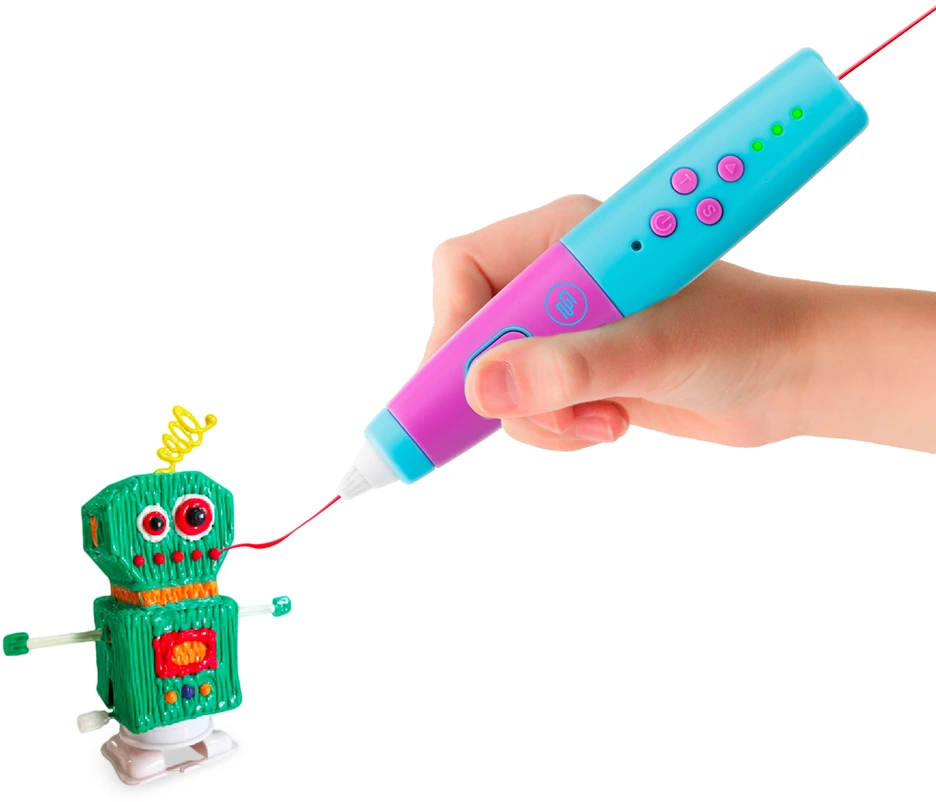 3D spausdinimo rašiklis GoGEN BOB A BOBEK 3DPERO, mėlynas
