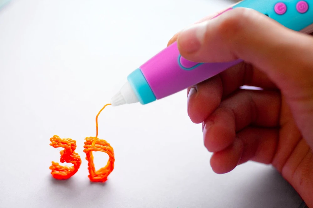 3D spausdinimo rašiklis GoGEN BOB A BOBEK 3DPERO, mėlynas