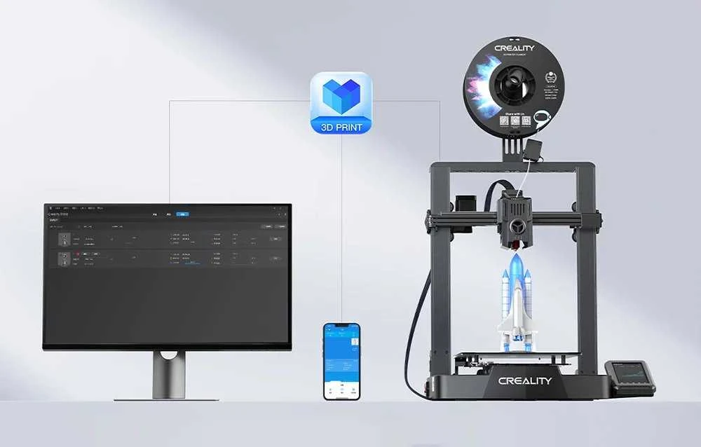 Creality Ender-3 V3 KE 3D spausdintuvas